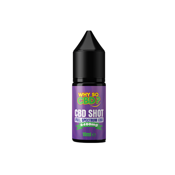 Why So CBD? 2400mg Full Spectrum CBD Vape Shot 10ml