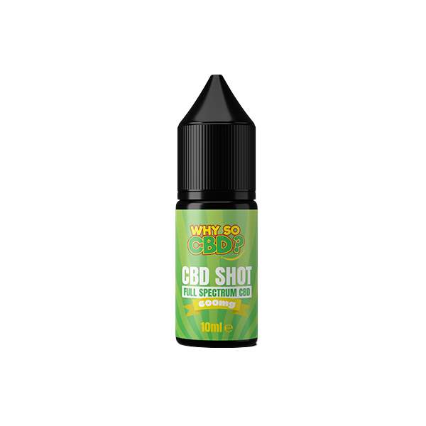 Why So CBD? 600mg Full Spectrum CBD Vape Shot 10ml