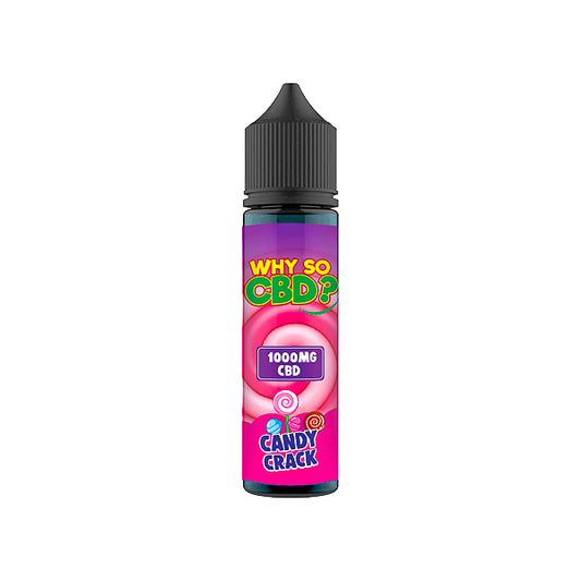 Why So CBD? 1000mg Full Spectrum CBD E-liquid 60ml - Candy Crack