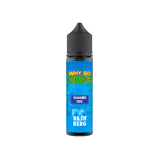 Why So CBD? 1000mg Full Spectrum CBD E-liquid 60ml - Hash Berg