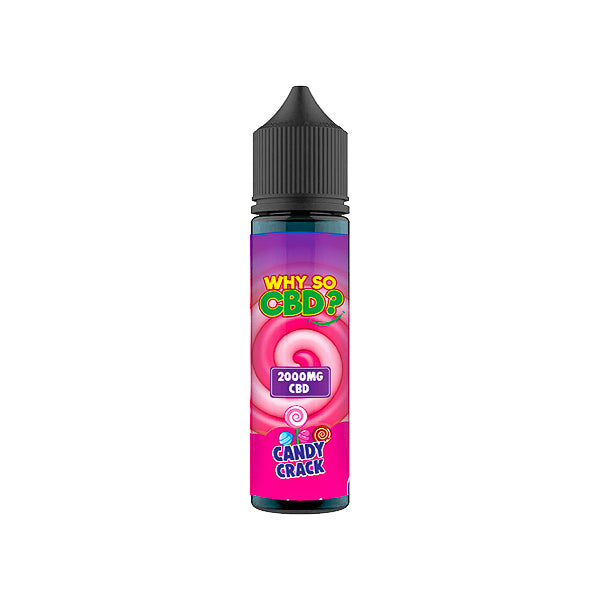 Why So CBD? 2000mg Full Spectrum CBD E-liquid 60ml - Candy Crack Why So CBD? 2000mg Full Spectrum CBD E-liquid 60ml - Candy Crack