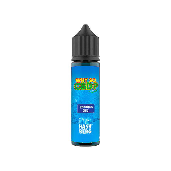 Why So CBD? 2000mg Full Spectrum CBD E-liquid 60ml - Hash Berg