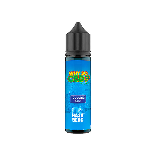 Why So CBD? 2000mg Full Spectrum CBD E-liquid 60ml - Hash Berg