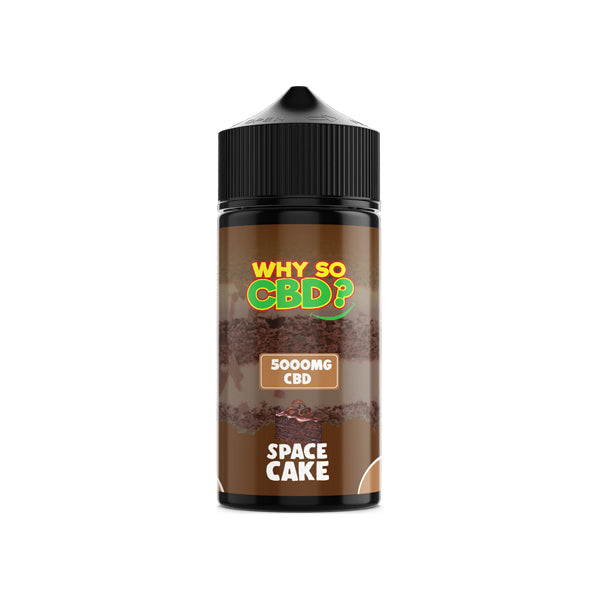 Why So CBD? 5000mg Full Spectrum CBD E-liquid 120ml - Space Cake