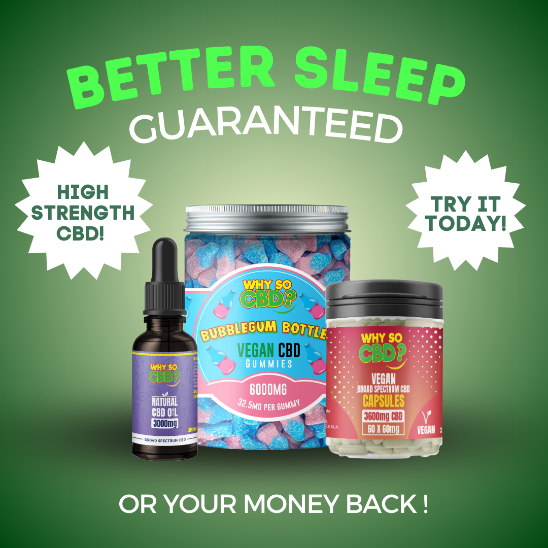 Why So CBD? CBD SLEEP AID (Deep Sleep) Bundle