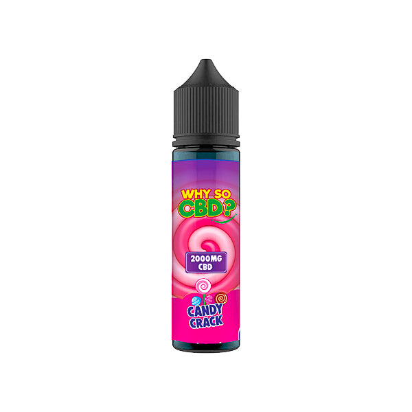 Why So CBD? 2000mg Full Spectrum CBD E-liquid 60ml - Candy Crack