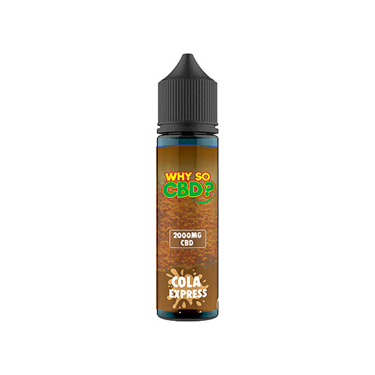 Why So CBD? 2000mg Full Spectrum CBD E-liquid 60ml - Cola Express